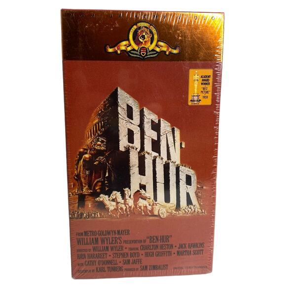 The Diary of Anne Frank and Ben Hur VHS Bundle Factory Sealed - Picture 4 of 6